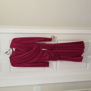 Burgundy size 8,cocktail dress